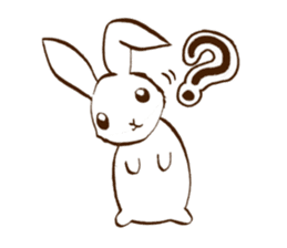 Moon's Rabbit sticker #538078