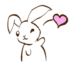 Moon's Rabbit sticker #538079