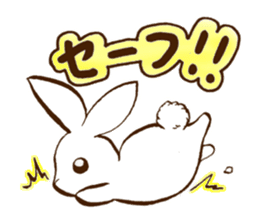 Moon's Rabbit sticker #538086
