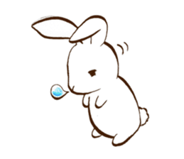 Moon's Rabbit sticker #538088