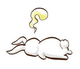 Moon's Rabbit sticker #538089