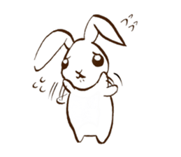 Moon's Rabbit sticker #538101