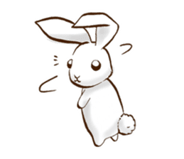 Moon's Rabbit sticker #538103