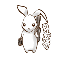 Moon's Rabbit sticker #538106
