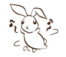 Moon's Rabbit sticker #538108