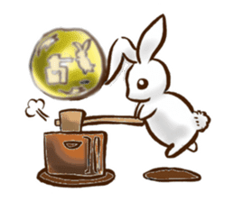 Moon's Rabbit sticker #538113