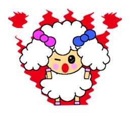 Cute Sheep sticker #538518