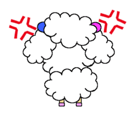 Cute Sheep sticker #538523
