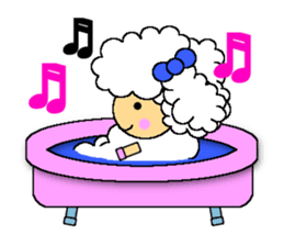 Cute Sheep sticker #538527