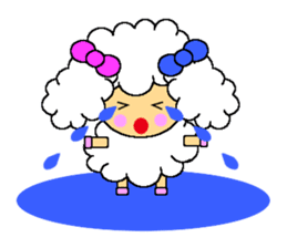 Cute Sheep sticker #538538