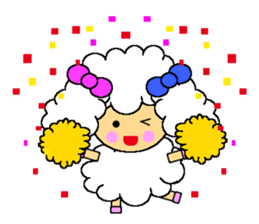 Cute Sheep sticker #538553