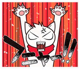 Stamp of scarf cat. sticker #538684