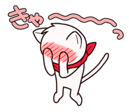 Stamp of scarf cat. sticker #538689