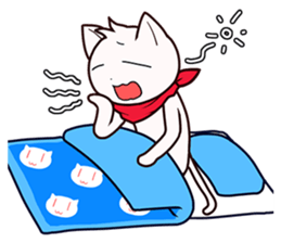 Stamp of scarf cat. sticker #538702