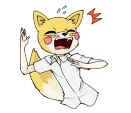 Animal high school boy sticker #539194