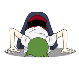 Animal high school boy sticker #539213