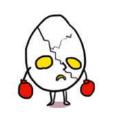 broken egg sticker #539415