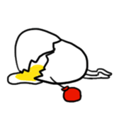 broken egg sticker #539431