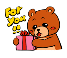 Bear Bear stamps sticker #539486