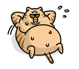 Sweaty Cat sticker #539915