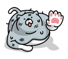 Sweaty Cat sticker #539949