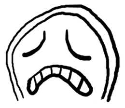 My feeling... such facial expression. sticker #540086
