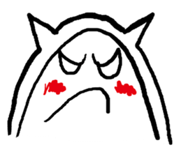 My feeling... such facial expression. sticker #540091