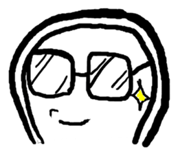 My feeling... such facial expression. sticker #540102