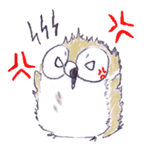 Erhu-owl Stickers sticker #540441