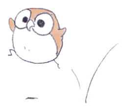 Erhu-owl Stickers sticker #540455