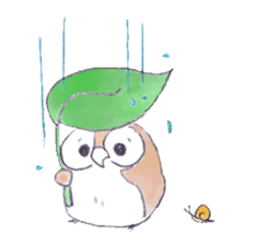 Erhu-owl Stickers sticker #540462