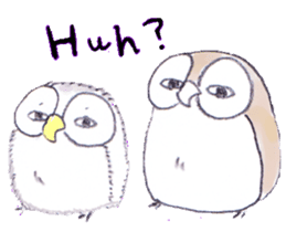 Erhu-owl Stickers sticker #540467