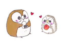 Erhu-owl Stickers sticker #540471