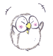 Erhu-owl Stickers sticker #540472
