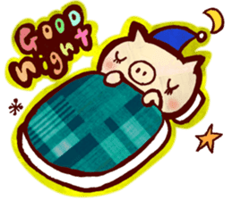 thank you pig sticker #540513