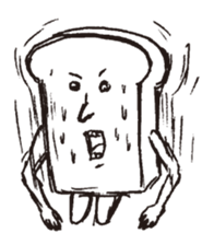 THE HUMAN BREAD sticker #540707