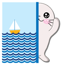 Baby Seal & Owly sticker #540758