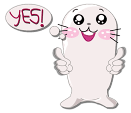 Baby Seal & Owly sticker #540773