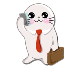 Baby Seal & Owly sticker #540778