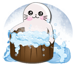Baby Seal & Owly sticker #540791