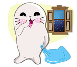 Baby Seal & Owly sticker #540792