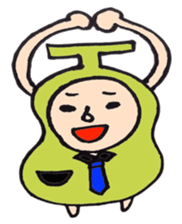 pear man sticker #540834