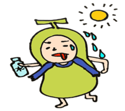 pear man sticker #540837