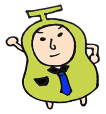 pear man sticker #540847