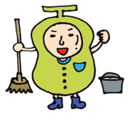 pear man sticker #540855