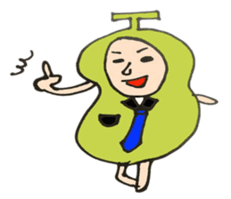 pear man sticker #540856