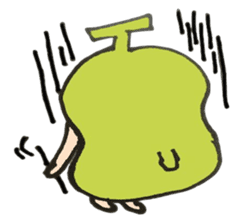 pear man sticker #540858