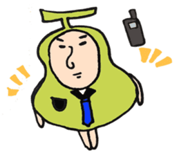 pear man sticker #540860