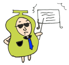 pear man sticker #540861