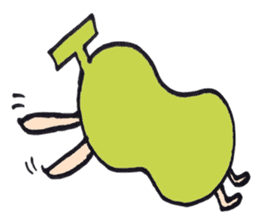 pear man sticker #540862